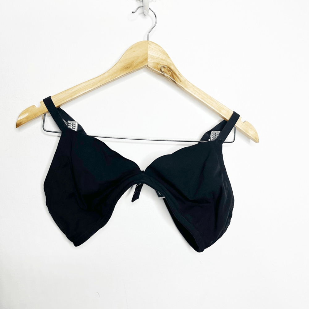 COSABELLA Free Cut Micro Tall Triangle Bralette FRECM1321 BLACK womens large L - Picture 2 of 6